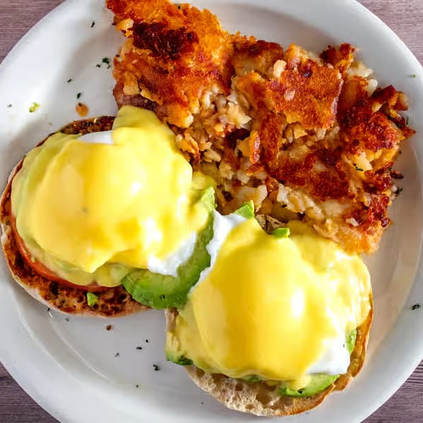 Avocado Benedict.