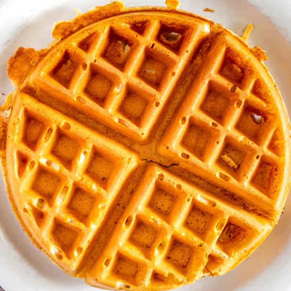Plain Belgian Waffle.
